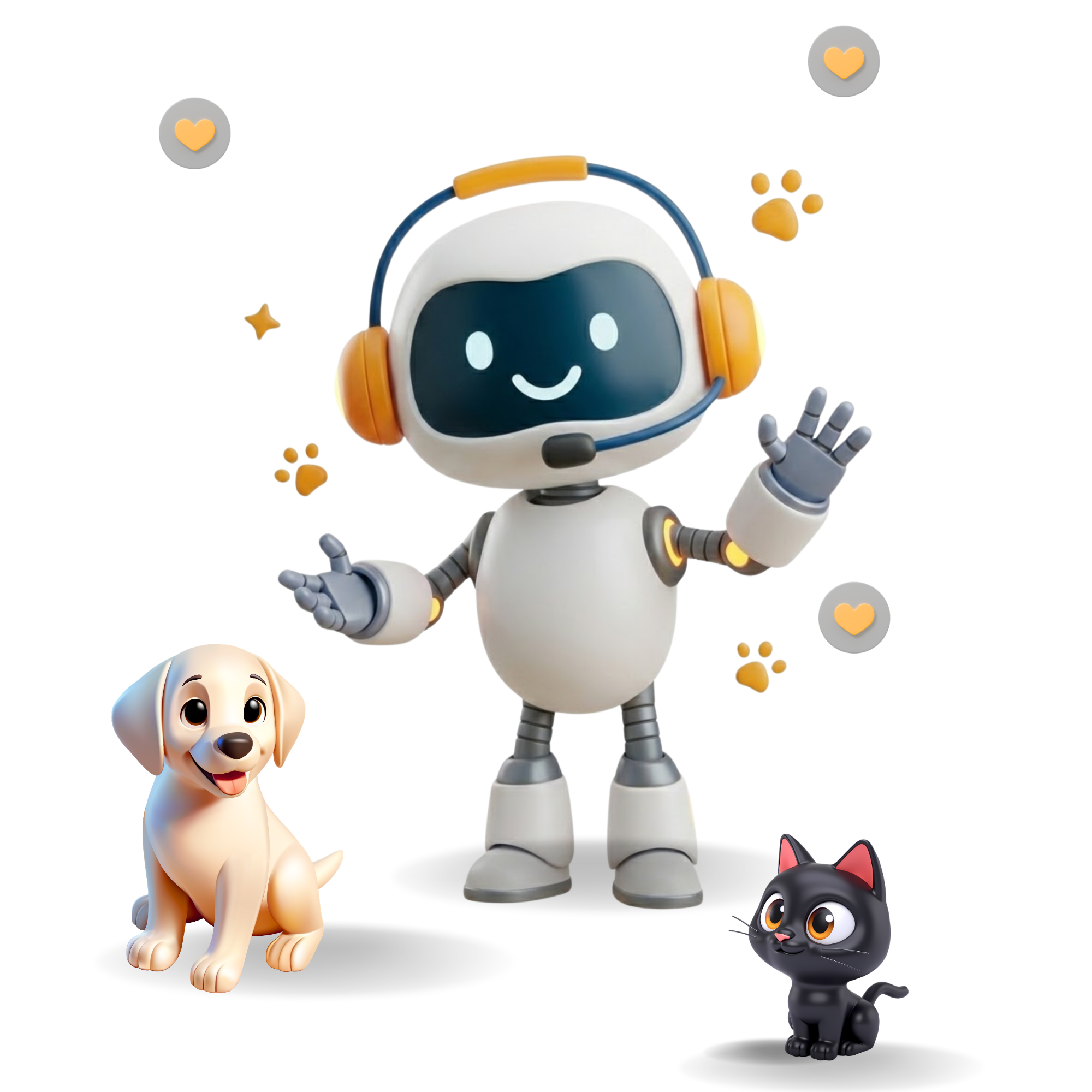 Cuddy e seus pets